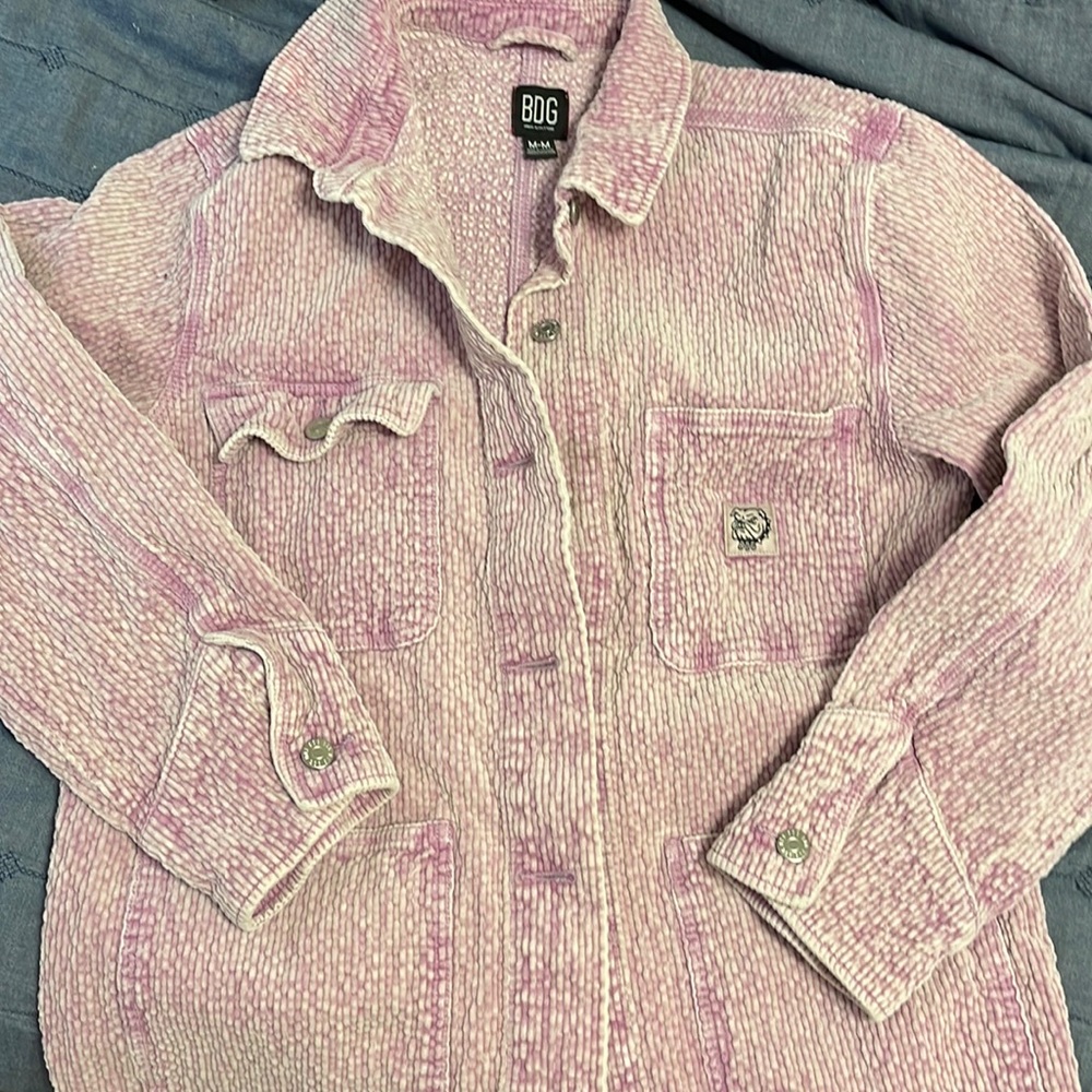 Oversized courderoy jacket